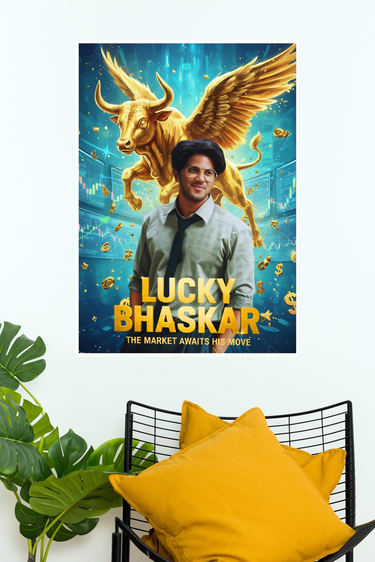 Lucky Bhaskar Poster | Tollywood Movies Posters