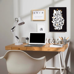 Make Dope Stuff Everyday Poster | Gym and Motivational Quotes Posters