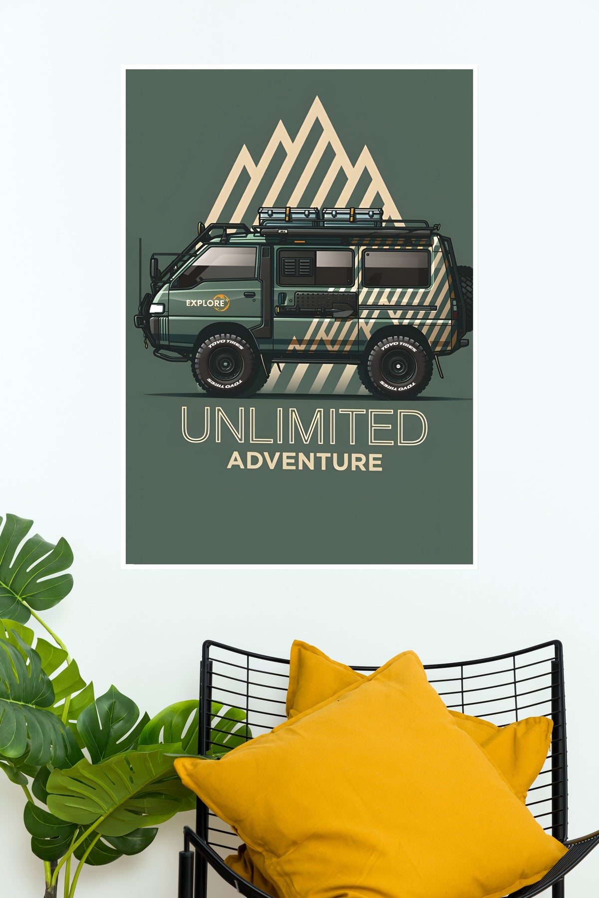 Mitsubishi Delica Poster | Cars Posters