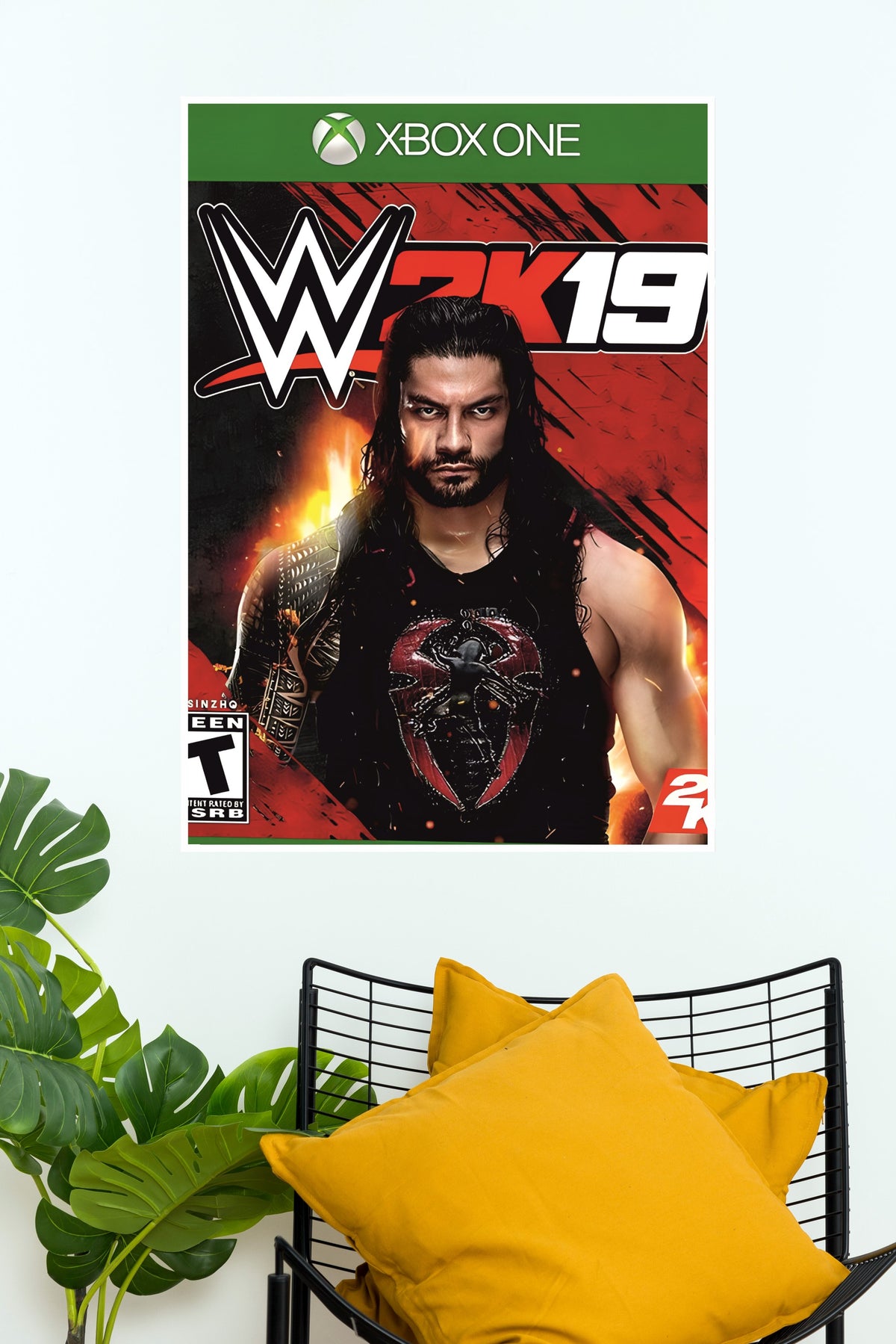 Official WWE 2K19 Cover Art Poster | WWE Champions Poster
