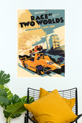Race Two Words Poster | Formula 1 Posters