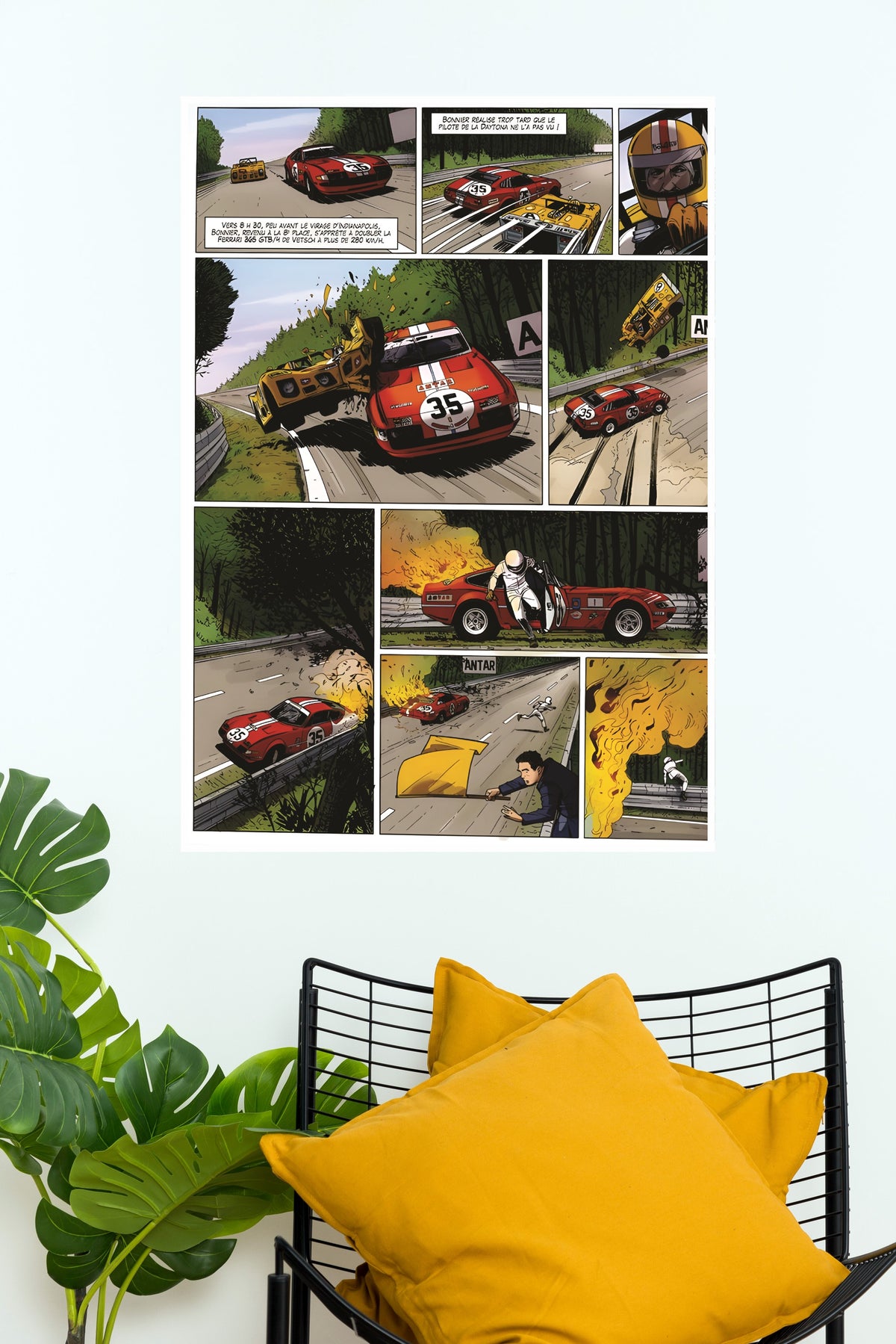 Red 35 Poster | Cars Posters