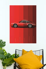 Red Beauty Poster | Cars Posters