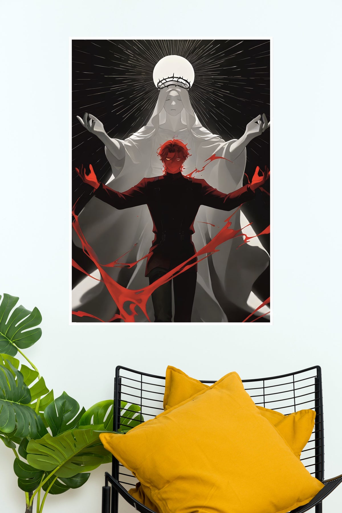 Red Eyes Dark Katana Chronicles Poster | Anime Posters