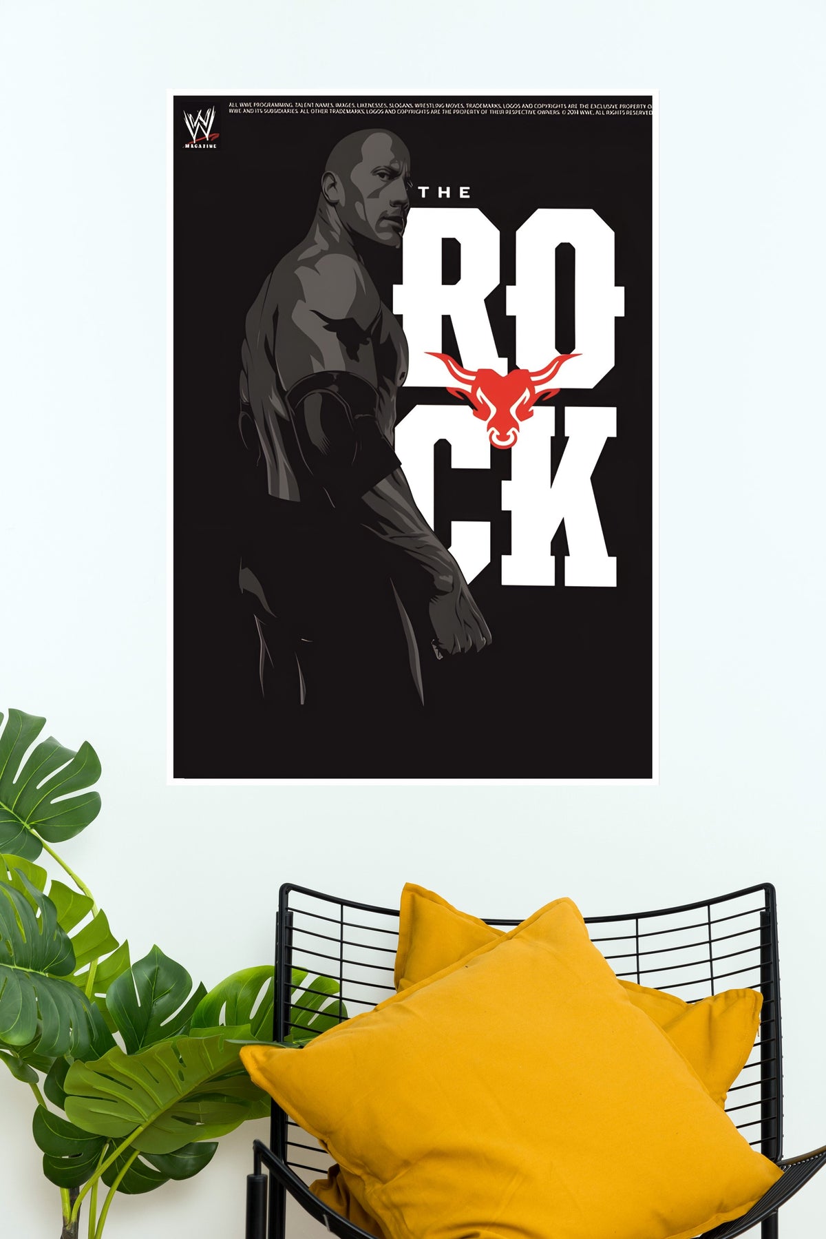 Rock Poster | WWE Champions Poster