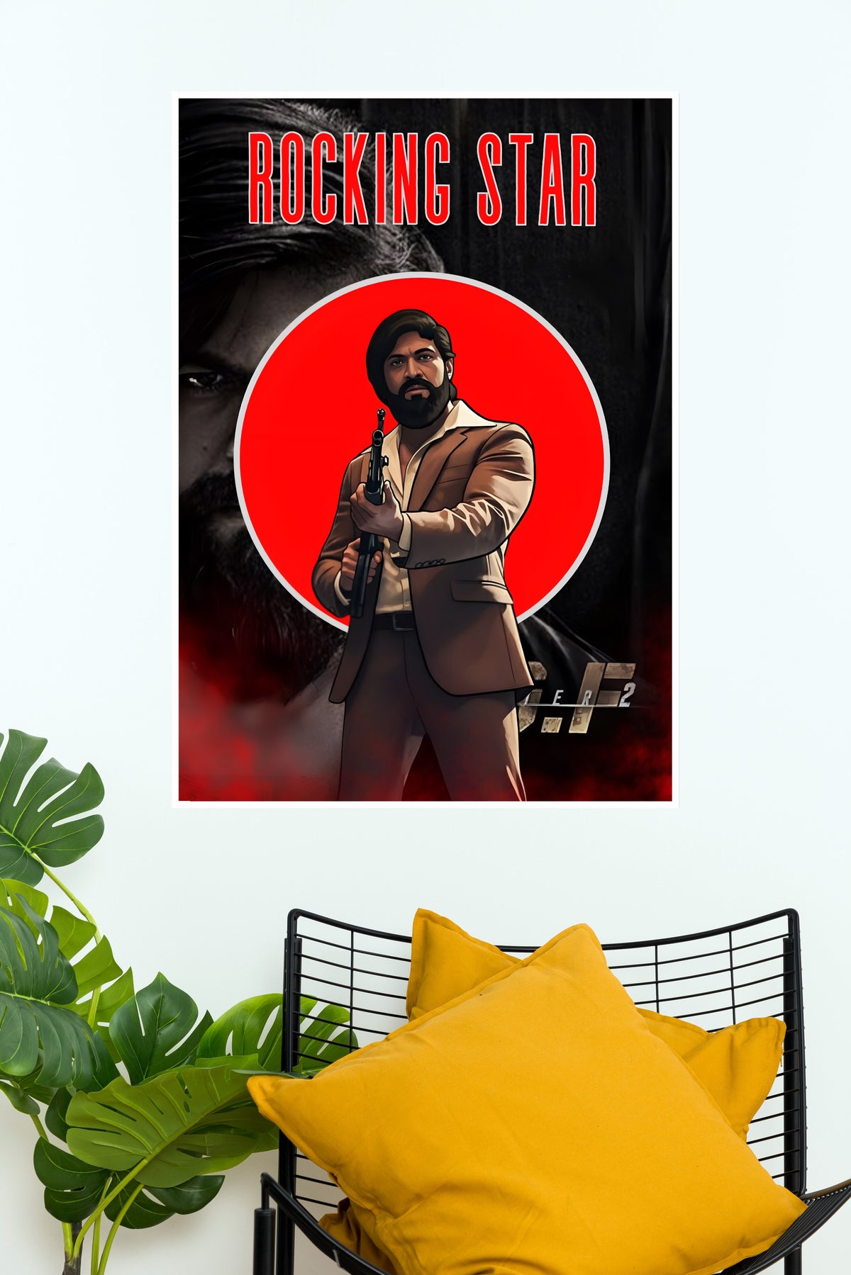 Rocking Star Poster | Tollywood Movies Posters