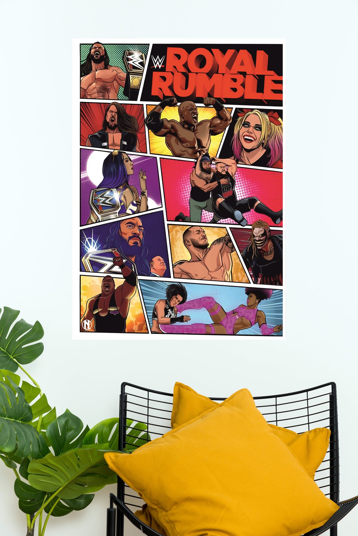 Royal Rumble Poster | WWE Champions Poster