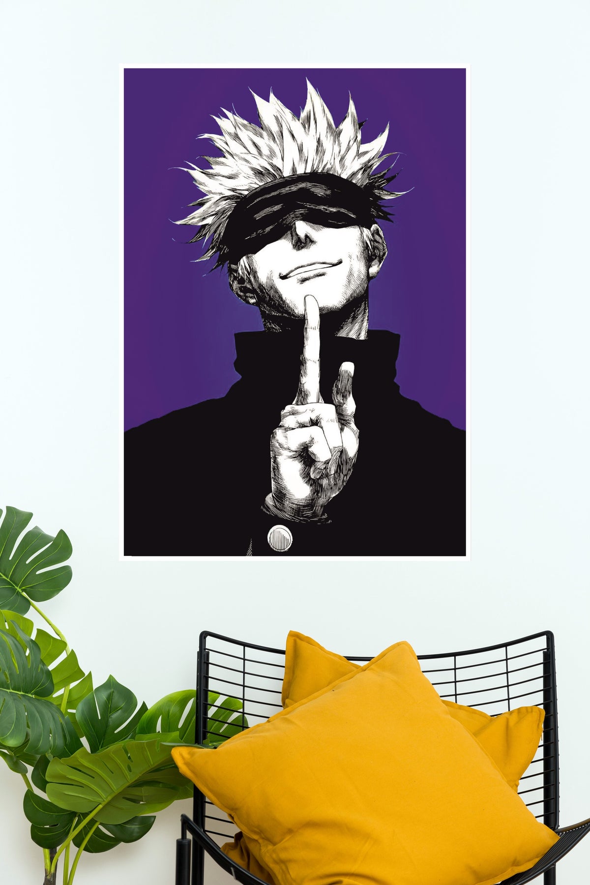 Satoru Gojo From Jujutsu Kaisen Poster | Anime Posters