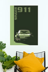 Singer 911 Poster | Cars Posters