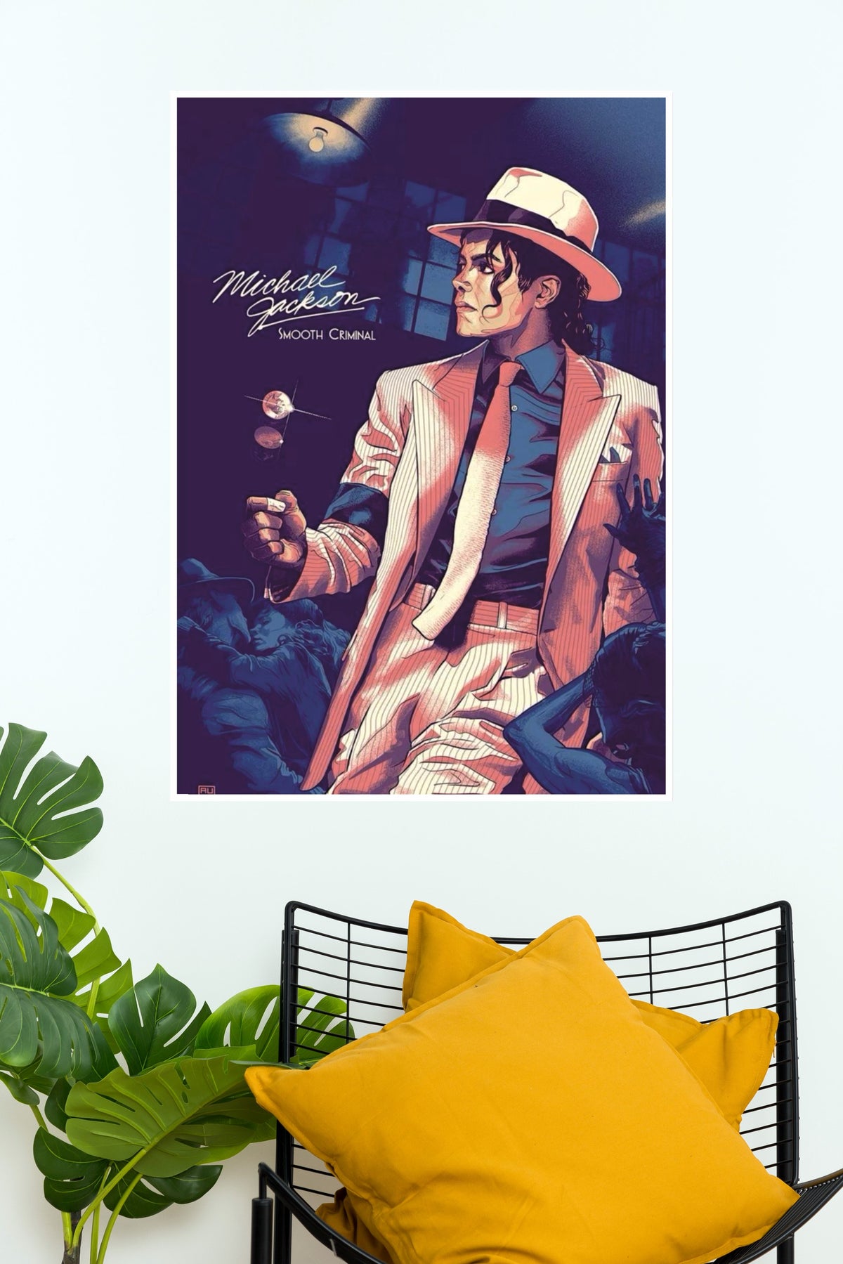 Smooth Criminal Poster | Power Full Man Poster