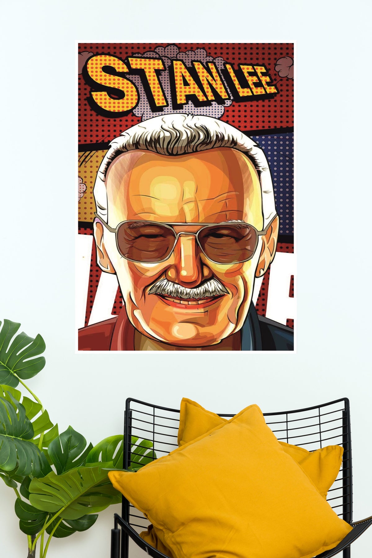 Stan Lee Poster | Power Full Man Poster
