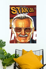 Stan Lee Poster | Power Full Man Poster