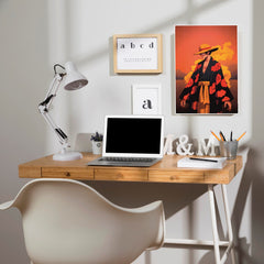 Sunset Warrior Poster | Anime Posters