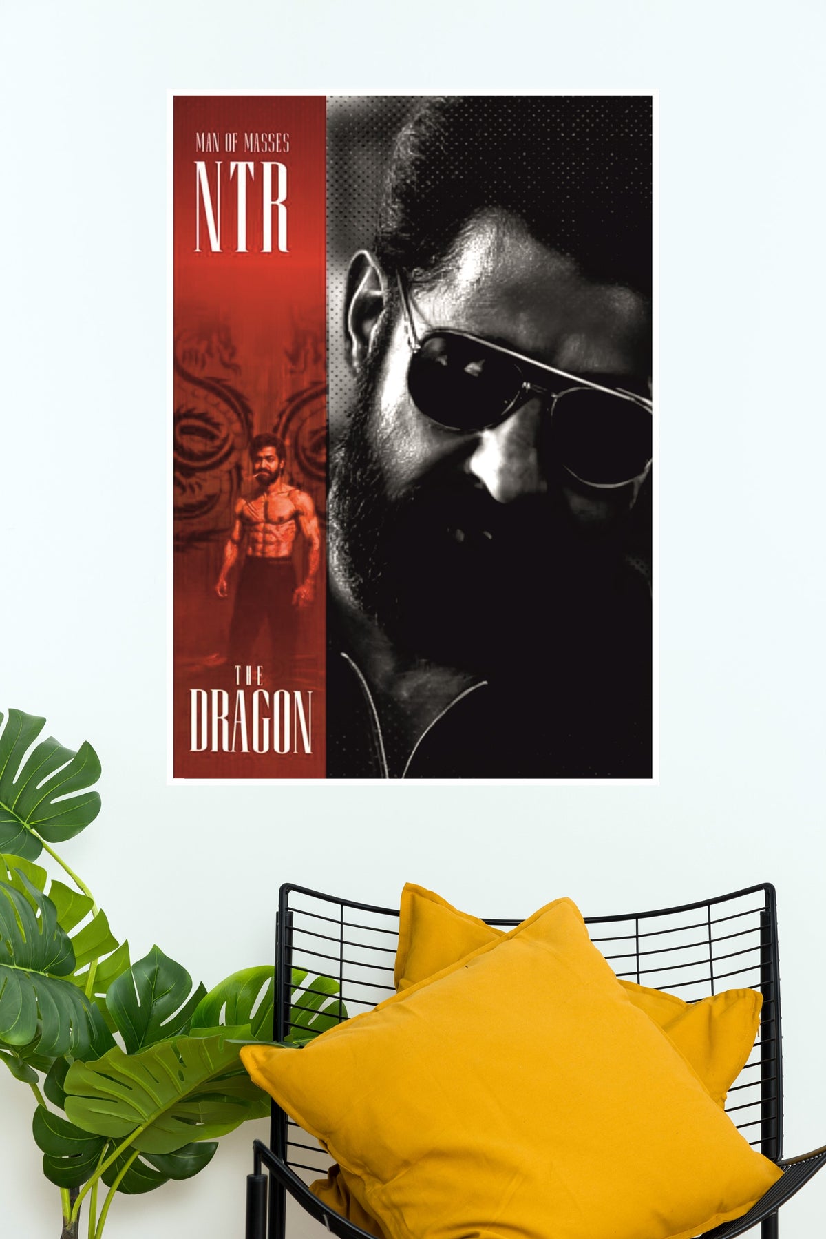 The Dragon Poster | Power Full Man Poster