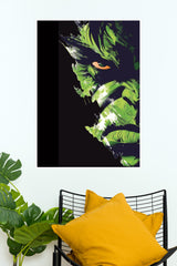 The Green Rage Poster | Superhero Posters