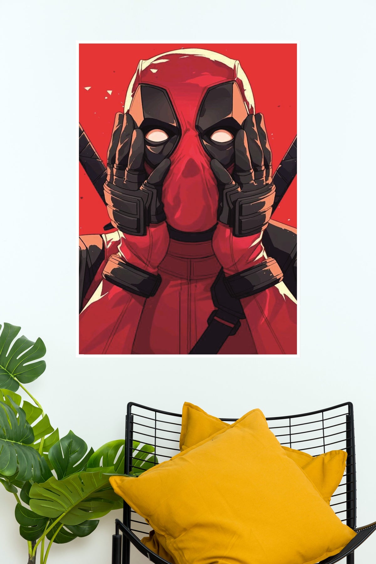 The Red Cape Poster | Superhero Posters