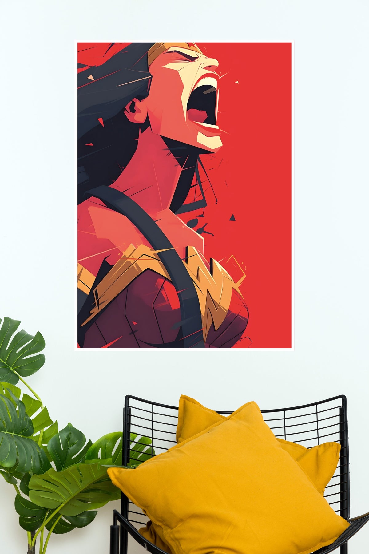 The Roar of Justice Poster | Superhero Posters
