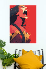 The Roar of Justice Poster | Superhero Posters