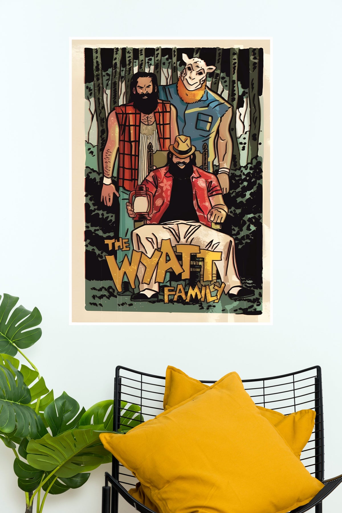 The Wyatt Family Poster | WWE Champions Poster