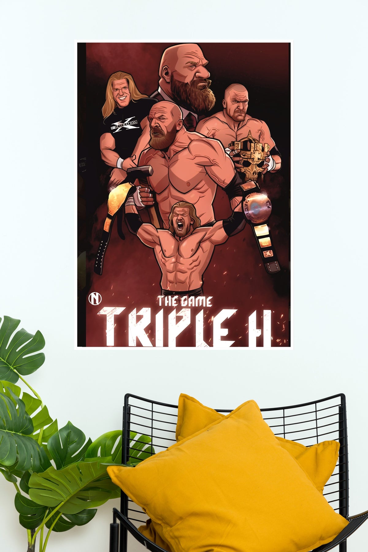 Triple Poster | WWE Champions Poster
