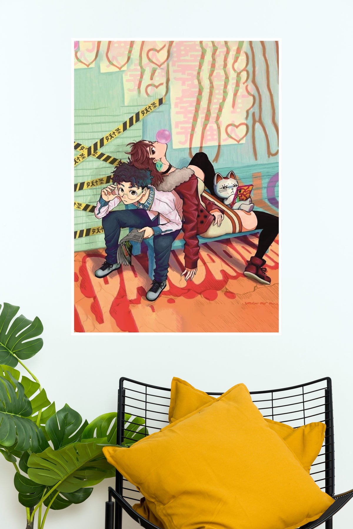 Urban Vibes Poster | Anime Posters