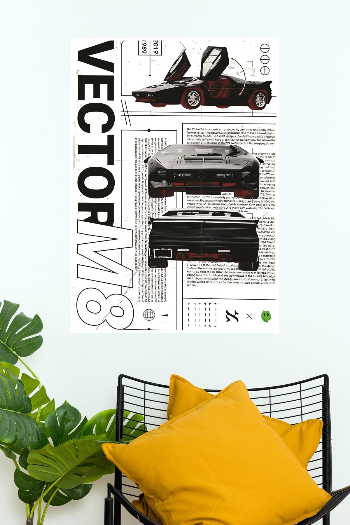Vector W8 Poster | Cars Posters
