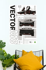 Vector W8 Poster | Cars Posters