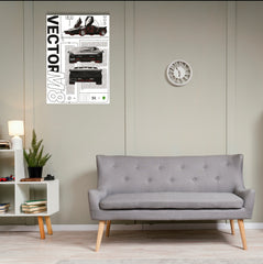 Vector W8 Poster | Cars Posters