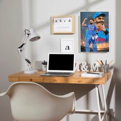 Virat THE King Poster | Cricketers Posters