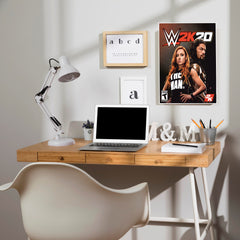 WWE 2K20 Becky Lynch & Roman Reigns Poster | WWE Champions Poster