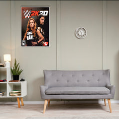 WWE 2K20 Becky Lynch & Roman Reigns Poster | WWE Champions Poster