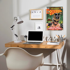 WWE Smack Down 600th Episode Rey Mysterio Poster | WWE Champions Poster
