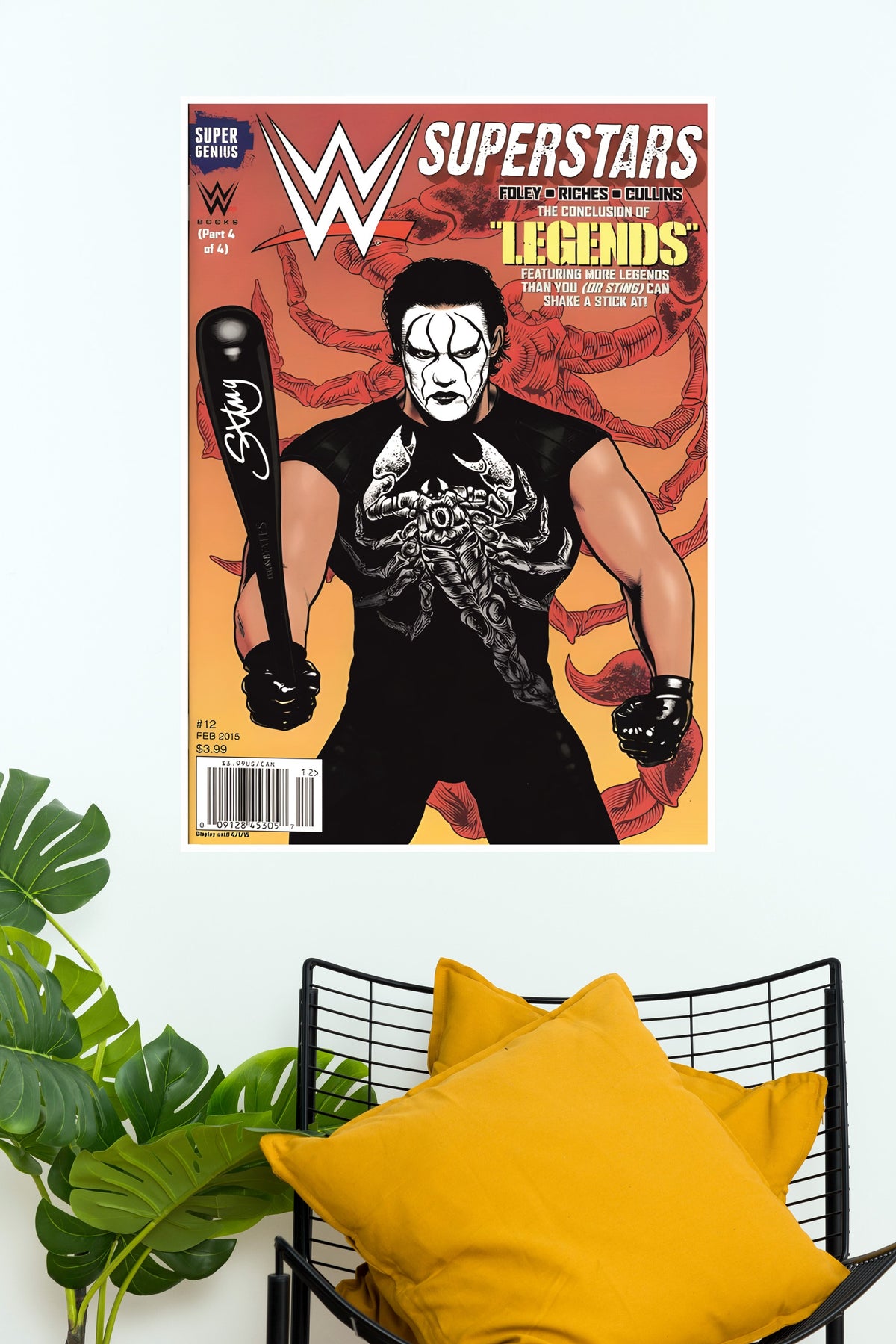 WWE Superstars Sting Legends Poster | WWE Champions Poster