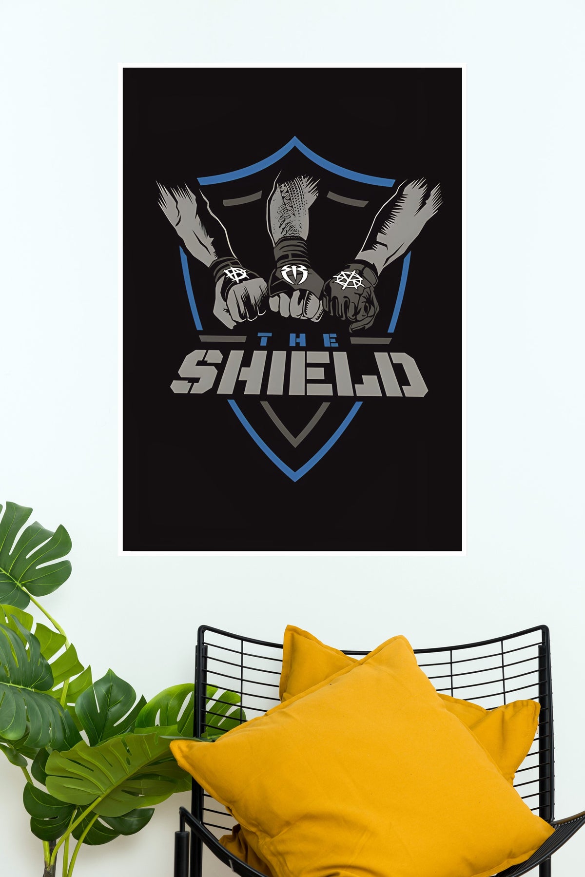 WWE The Shield Brother hood Poster | WWE Champions Poster