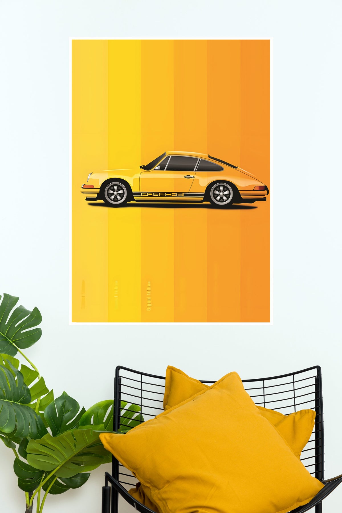 Yellow Beauty Poster | Cars Posters