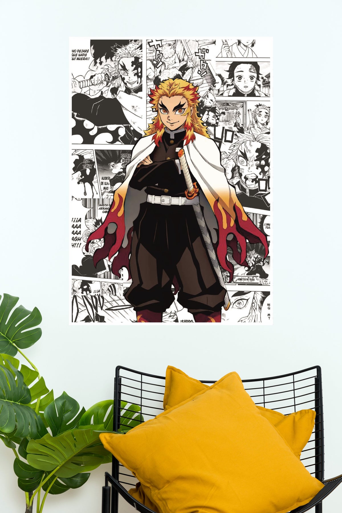 lame Hashira Kyojuro Rengoku Poster | Anime Posters
