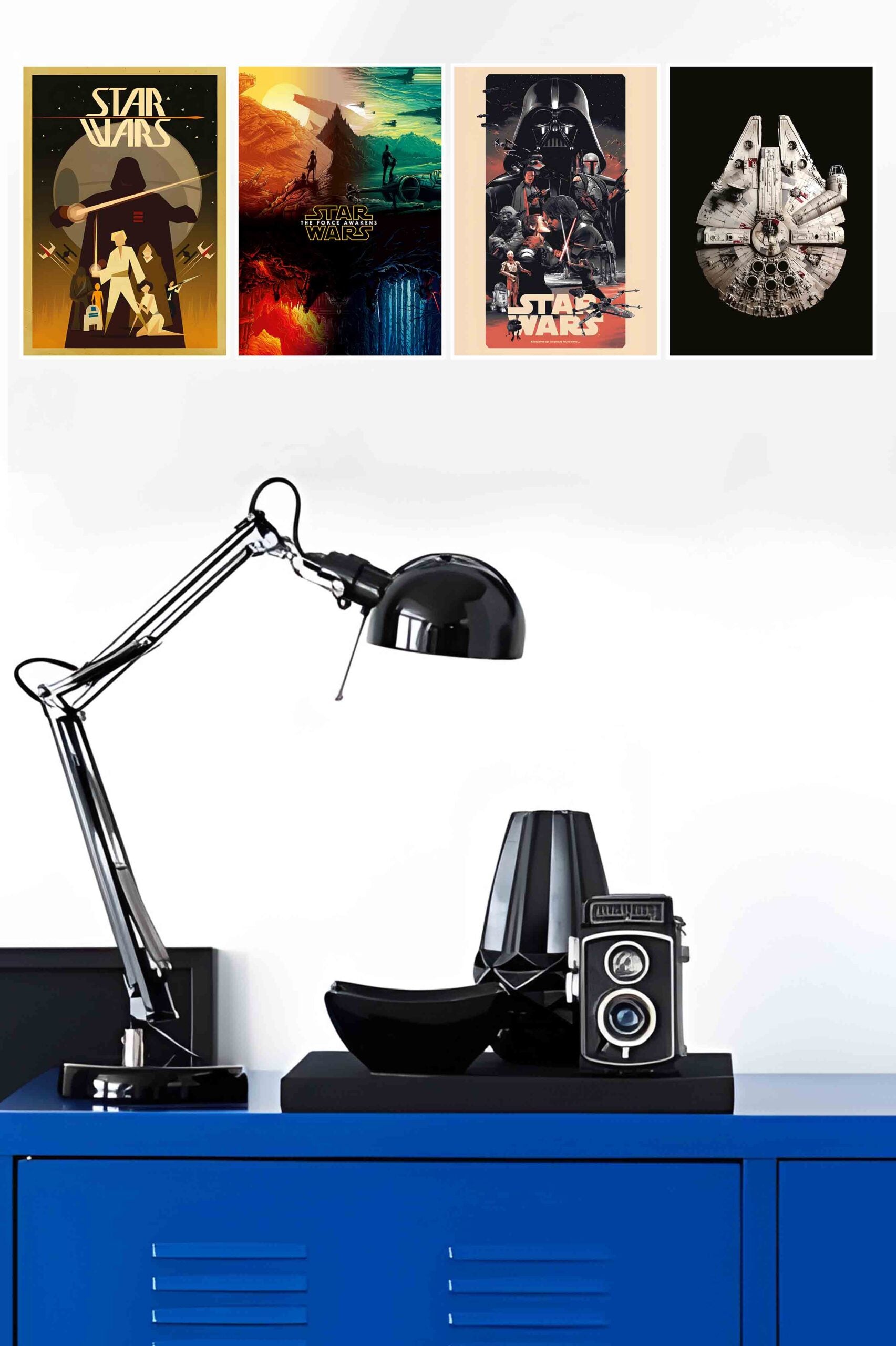 Star War Hollywood Movie Poster | Combo Wall Poster Set | Pack of 4 Posters