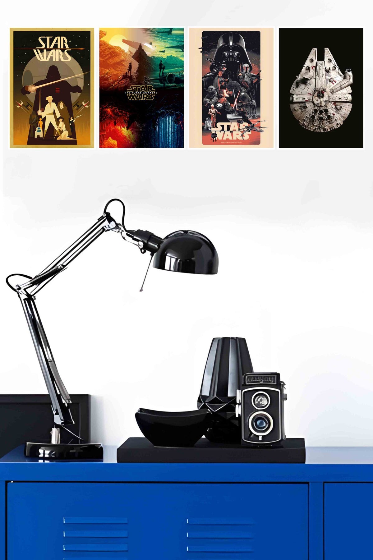 Star War Hollywood Movie Poster | Combo Wall Poster Set | Pack of 4 Posters