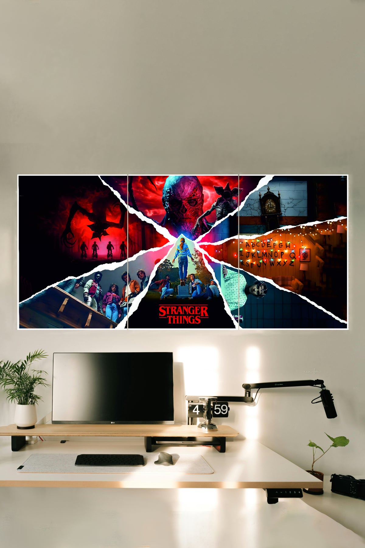 STRANGER-THINGS Poster-3-Split Poster