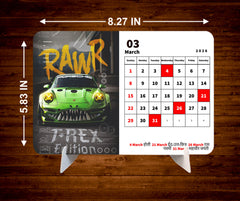 SUPER Collection Premium Table Desk Calendar