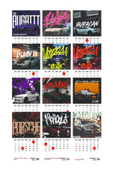SUPER Collection Premium Table Desk Calendar