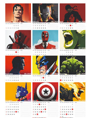 ANIME SUPER MAN Premium Table Desk Calendar