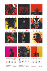 SUPER VILLAIN Premium Table Desk Calendar