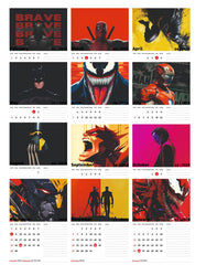 SUPER VILLAIN Premium Table Desk Calendar
