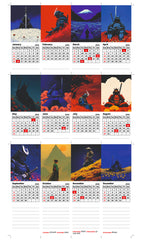 Samurai Premium Table Desk Calendar