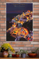 Santorini Poster | CIty Posters