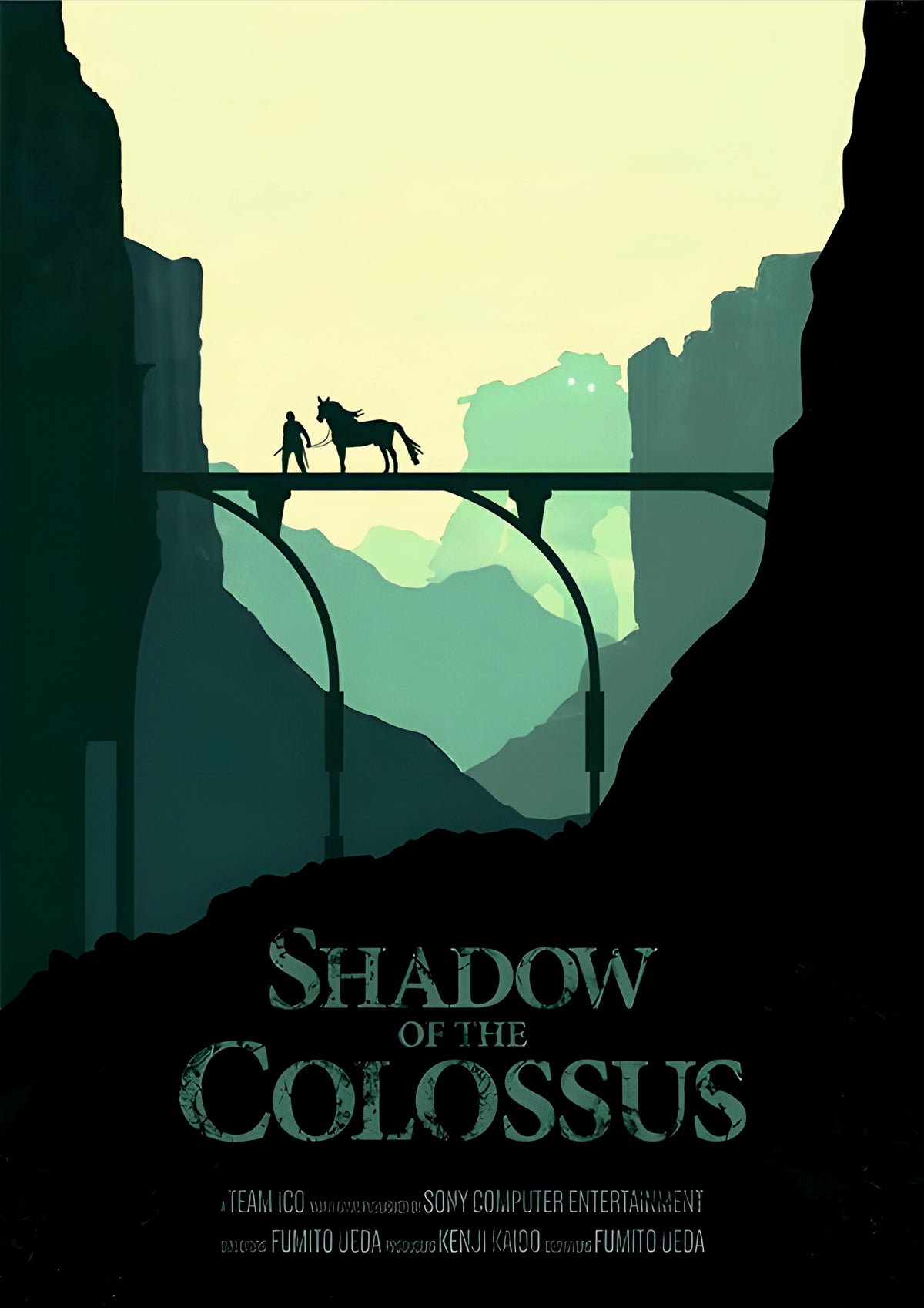 Shadow of the Colossus Gaming Poster | Adventure Wall Art (Game Poster)