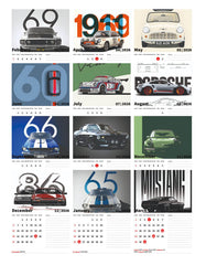 Shelby Mustang Premium Table Desk Calendar