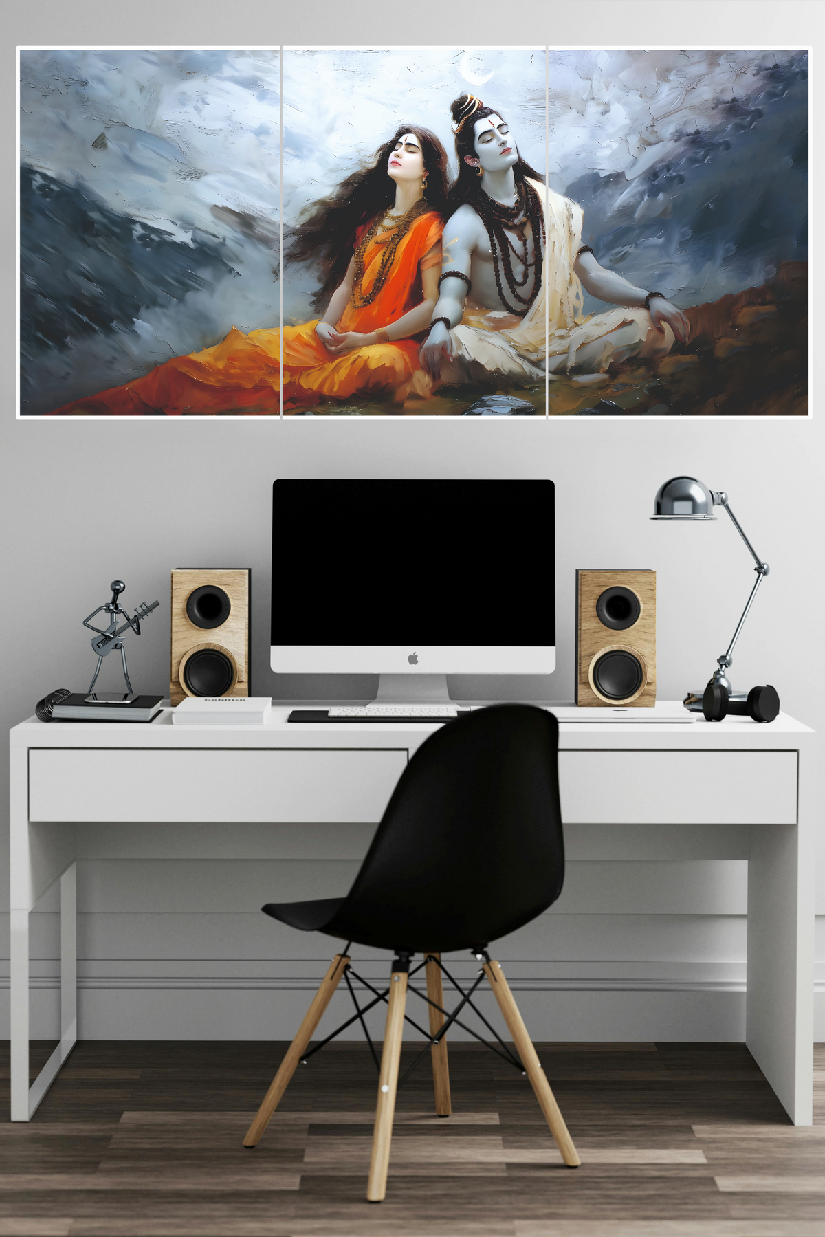 Shiv Parvti Poster  3 Split Poster