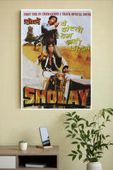Sholay Movie Poster | Bollywood Posters